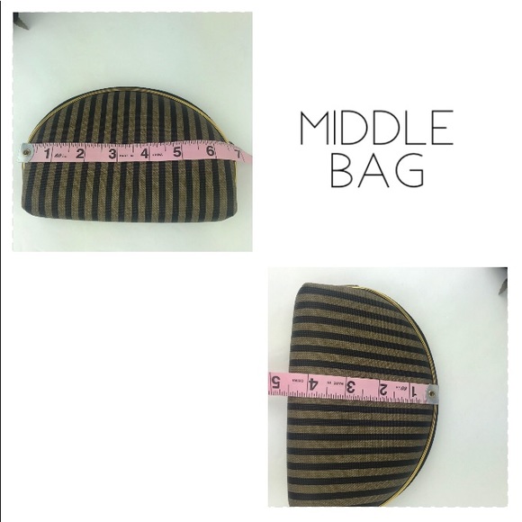 Striped Stackable Cosmetic Bags - Picture 11 of 12